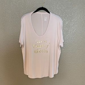 Blush Celebration Shirt We're Poppin Bottles